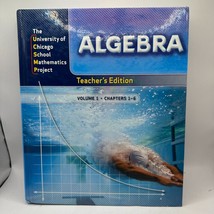 Algebra Teachers Edition Volume 1 Chapters 1-6 - £25.05 GBP