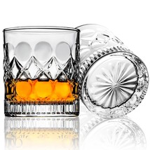 PARACITY Whiskey Glasses Set of 2,christmas gift, Old Fashioned Glasses, Rock... - £17.22 GBP