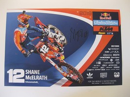 Shane McElrath supercross motocross signed autographed 12x18 Poster COA... - £73.93 GBP