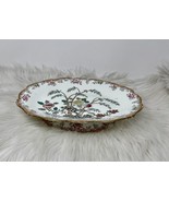 Antique M&amp;Co Meissen Porcelain Floral Gild Centerpiece Kitchen Dish 11-1... - £80.47 GBP