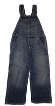 Boys OshKosh Latzhose brooklyn overall conductor bib Blue Jeans 18M Mont... - $353.57 MXN