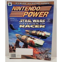 Nintendo Power Magazine Vol 120 May 99 Star Wars Pod Racer Harrier 2001 Poster - £10.12 GBP