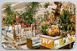 Allentown PA Hess Store Flower Show Caribbean Fantasy Manikin Legs Postcard H45 - £4.60 GBP