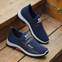 Men Vulcanize Shoes Mesh Casual Shoes Set Foot Mens Shoes Lightweight Sneakers M - £21.82 GBP