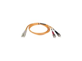 Tripp Lite N318-03M 9.8 ft. 3M Duplex MMF Cable LC/ST 62.5/125 Fiber - £40.14 GBP
