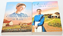 Lot of 2 Home at Cedar Creek by Naomi King, Abby Finds Her Calling Emma Blooms - £5.67 GBP