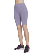 Skechers Women&#39;s Go Walk High Waisted 10&quot; Bike Short Size: M, Color: Cadet - $25.99