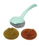 All Pure Green Three Piece Kitchen Scrubber Set - $2.95