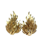 1950s Handmade One of a Kind 18K Gold Earrings - $9,728.11