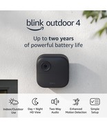 Blink Outdoor 4 – Wireless Smart Security Camera, Two-Year Battery, 1080... - £77.50 GBP