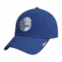 Philadelphia 76ers NBA Basketball Lic Cap Hat Women&#39;s Glitter Logo New OSFA SALE - $18.78