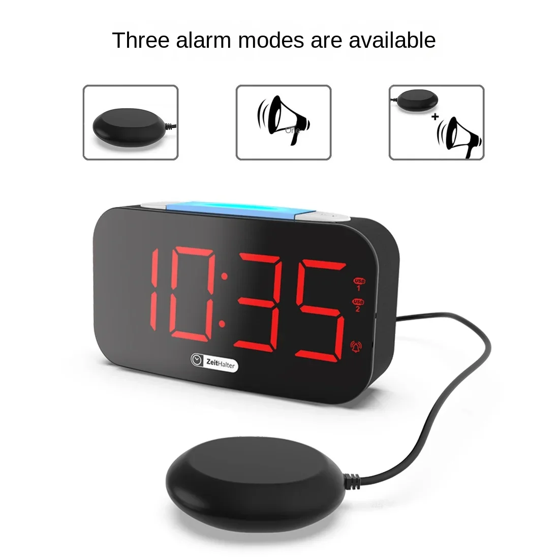 New creative electronic digital alarm clock multi-functional elderly chi... - $79.79+