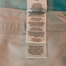 Columbia RL0176 Women's OutDry Turquoise/Gray Nylon Rain Jacket Hooded Chest 38" image 8