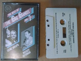 The Best of the Big Bands Volume 7 Gene Krupa Woody Herman  Music Cassette Tape - £3.94 GBP