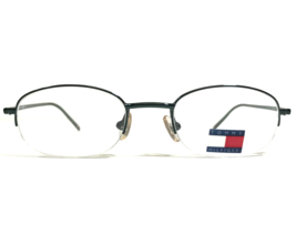 Tommy Hilfiger Eyeglasses Frames THI233 073 Blue Round Half Rim 47-20-145 - £36.27 GBP