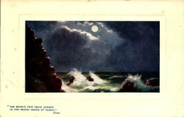 Tuck &amp; Son&#39;s &quot;OILETTE&quot;-&quot;ROUGH Seas Series II&quot;-GERMAN Poet Heine&#39;s Quote BK33 - £2.53 GBP