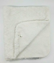 Blankets &amp; And Beyond Baby Blanket White Swirl Minky Plush Security Soft... - £15.68 GBP