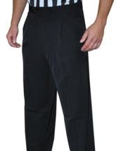 SMITTY | BKS-281 | 4-Way Stretch Black Pleated Official&#39;s Pants | Slash Pockets - £55.94 GBP