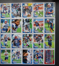 2010 Topps New England Patriots Team Set of 20 Football Cards - £19.51 GBP
