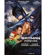 Batman Forever Movie Poster Riddler Two Face Robin Val Kilmer Jim Carrey - $844.76 MXN