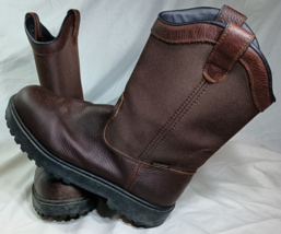 Brazos Ironmite 3.0 Men’s Work Boot Size 10 D Steel Toe Oil + Slip Resistant - £21.67 GBP