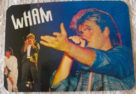⭕VTG card pocket calendar 1985 WHAM Portugal group music singer - $6.08 CAD