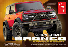 2021 Ford Bronco 1st Edition  1/25 Scale Plastic Model Kit #1343 AMT 75 Years image 4