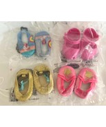 4 Pairs Of New Shoes Fit 18&quot; American Girl Dolls Casual Shoes Sneakers H... - €16,98 EUR
