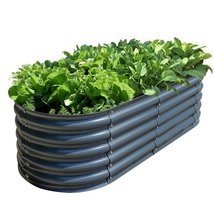 17&quot; Tall, 12-in-1 Galvanized Garden Beds - £99.12 GBP