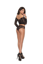 Off the Shoulder Lace Cami Top &amp; Booty Shorts Adult Woman Sexy Clothing Lingerie - £15.95 GBP