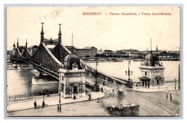 Szabadság híd Liberty Bridge Budapest Hungary DB Postcard Y17 - £6.29 GBP