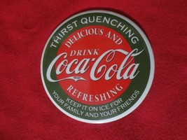 Coca-Cola Magnet with plastic overlap Thirst Quenching - £4.29 GBP