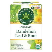 Traditional Medicinals Tea, Organic Dandelion Leaf and Root Tea, 16 Bags - £8.49 GBP
