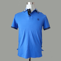 Just Cavalli Men Classic Polo Shirt Size S Made in Turkey 8% Elastane Sl... - £121.52 GBP