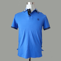 Just Cavalli Men Classic Polo Shirt Size S Made in Turkey 8% Elastane Slim Fit - £121.20 GBP