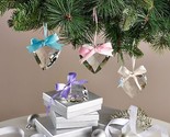 Set of 4 Faceted Glass Heart Ornaments with Gift Boxes by Valerie in Pastel - $193.99