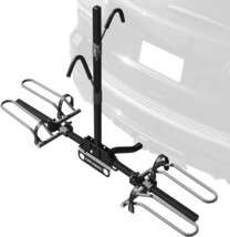 Retrospec Lenox Car Hitch Mount Tray Bike Rack With 2-Inch, 2 Bicycle Carrier - £134.74 GBP