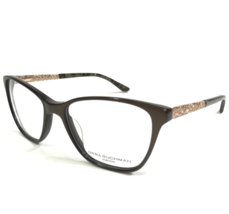 Dana Buchman Brille Rahmen Fauve BR Brown Gold Cat Eye 51-16-135 - £28.84 GBP