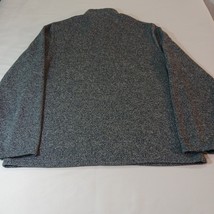 Old Navy RN#54023 Men's Gray 1/4 Zip Pullover Sweatshirt Long Sleeve Size 2XL image 2