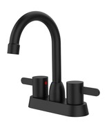 Matte Black 2-Handle RV Bathroom Sink Faucet - $101.19 CAD