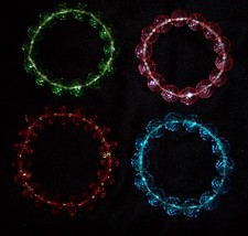 Joan Rivers 8mm Faceted Resin Bead Stretch Bracelets - Your Choice @ $5.00 Each - £3.95 GBP