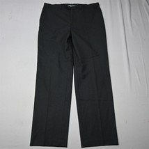 Chaps Ralph Lauren 38x34 Gray Straight Suit Slacks Dress Mens Pants - $34.99