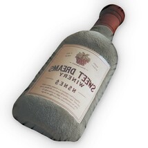 Wine Drink Plush Shaped Pillow - $44.67+
