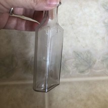 Antique Glass Medicine Bottle Marked 3 ii Side Markings W B M Co - $21.49