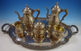 Kensington by Gorham Sterling Silver Tea Set 6pc with &quot;D&quot; Monogram (#1188) - £5,414.37 GBP
