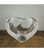 Vintage Svend Jensen Lead Crystal Paperweight 3.5” Bud Vase Clear Made i... - $30.22 CAD