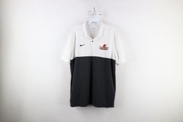 Nike Mens Size XL Team Issued Bowling Green State University Hockey Polo Shirt - £46.56 GBP