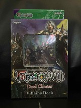 Duel Cluster 01 Starter Deck - Villains Deck Force of Will Brand New Sealed - $16.33