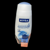 Nivea Touch of Smoothness Bodywash 16.9 oz Tea Rose Blossom Scent Almond... - £15.45 GBP