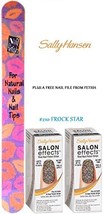 SALLY HANSEN Salon Effects Nail Polish Strips #210 FROCK STAR (PACK OF 2... - £15.70 GBP